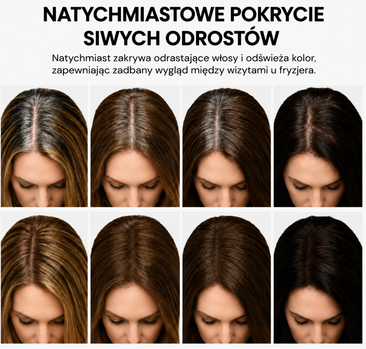 Lavisch™ – Natychmiastowe krycie odrostów i siwych włosów