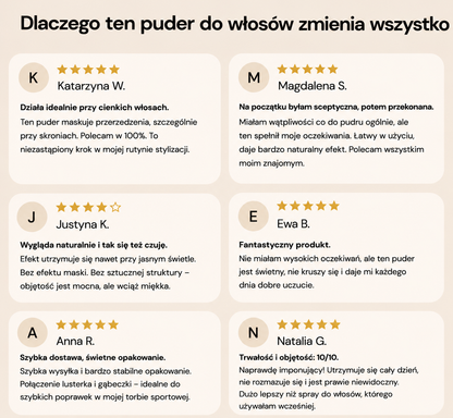 Lavisch™ – Natychmiastowe krycie odrostów i siwych włosów
